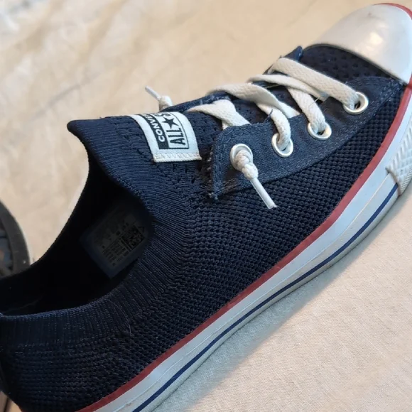 Converse Dark Blue Low-Top Sneakers - Picture 4 of 4